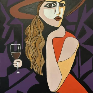La Femme au verre