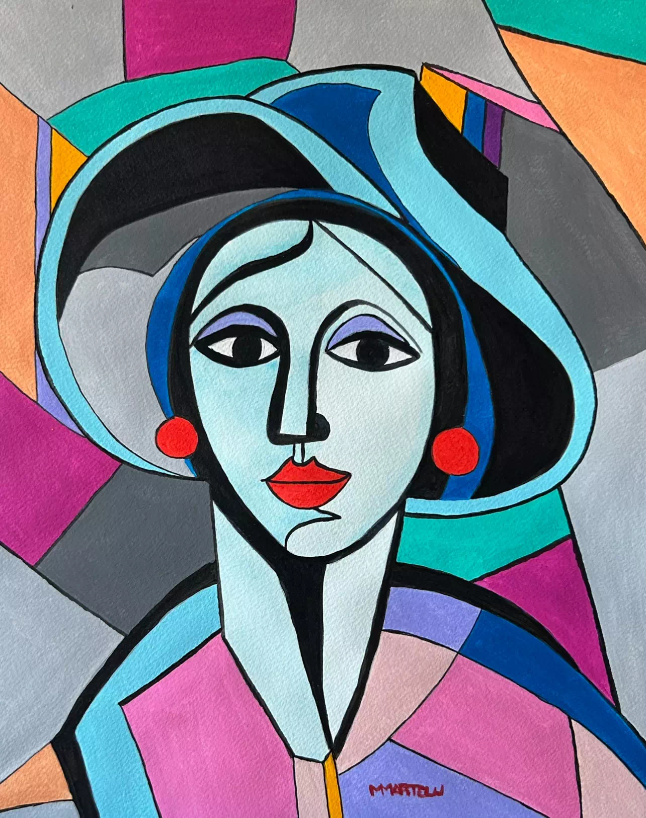 Azur cubiste