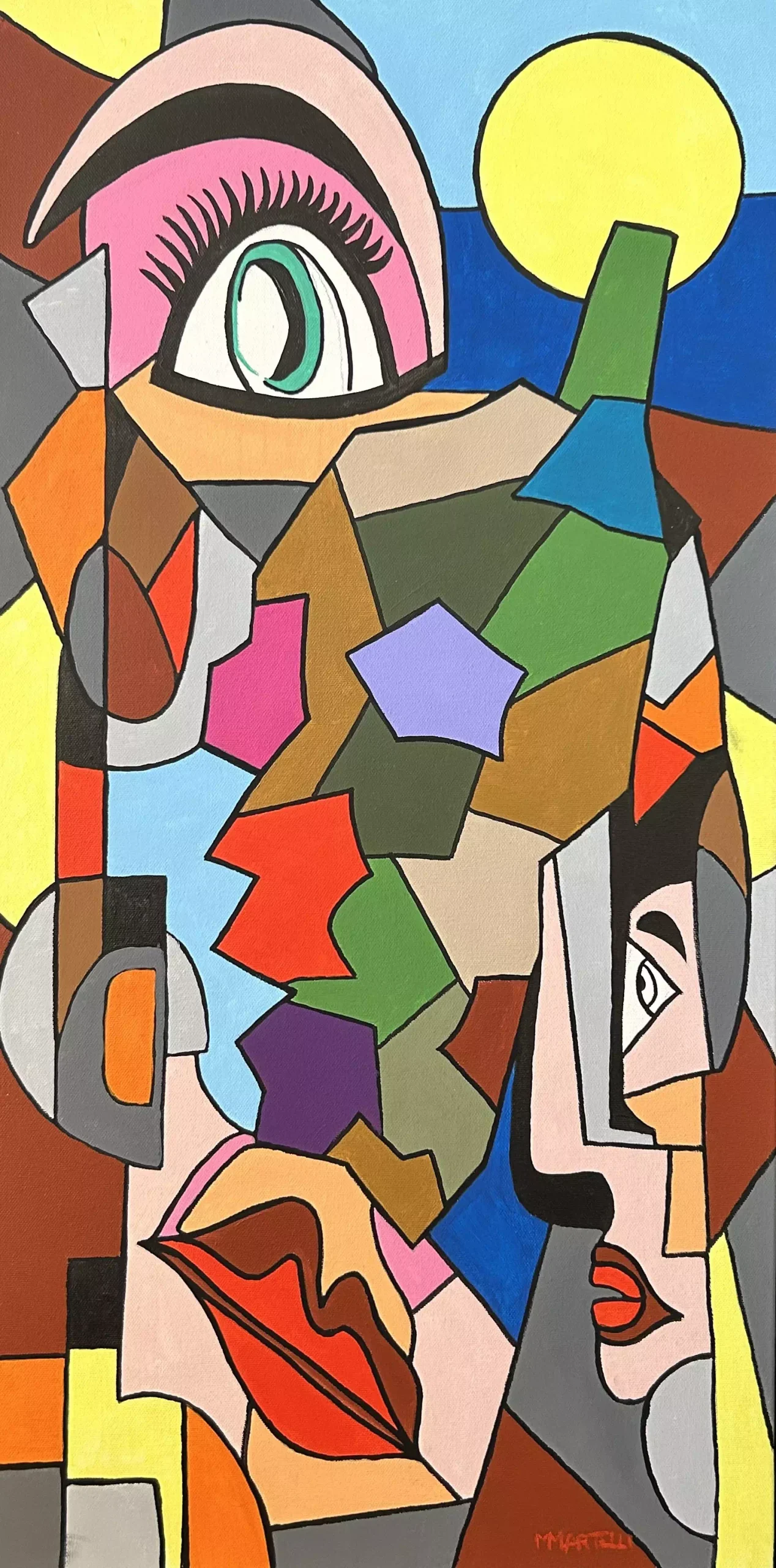 Mosaïque humaine