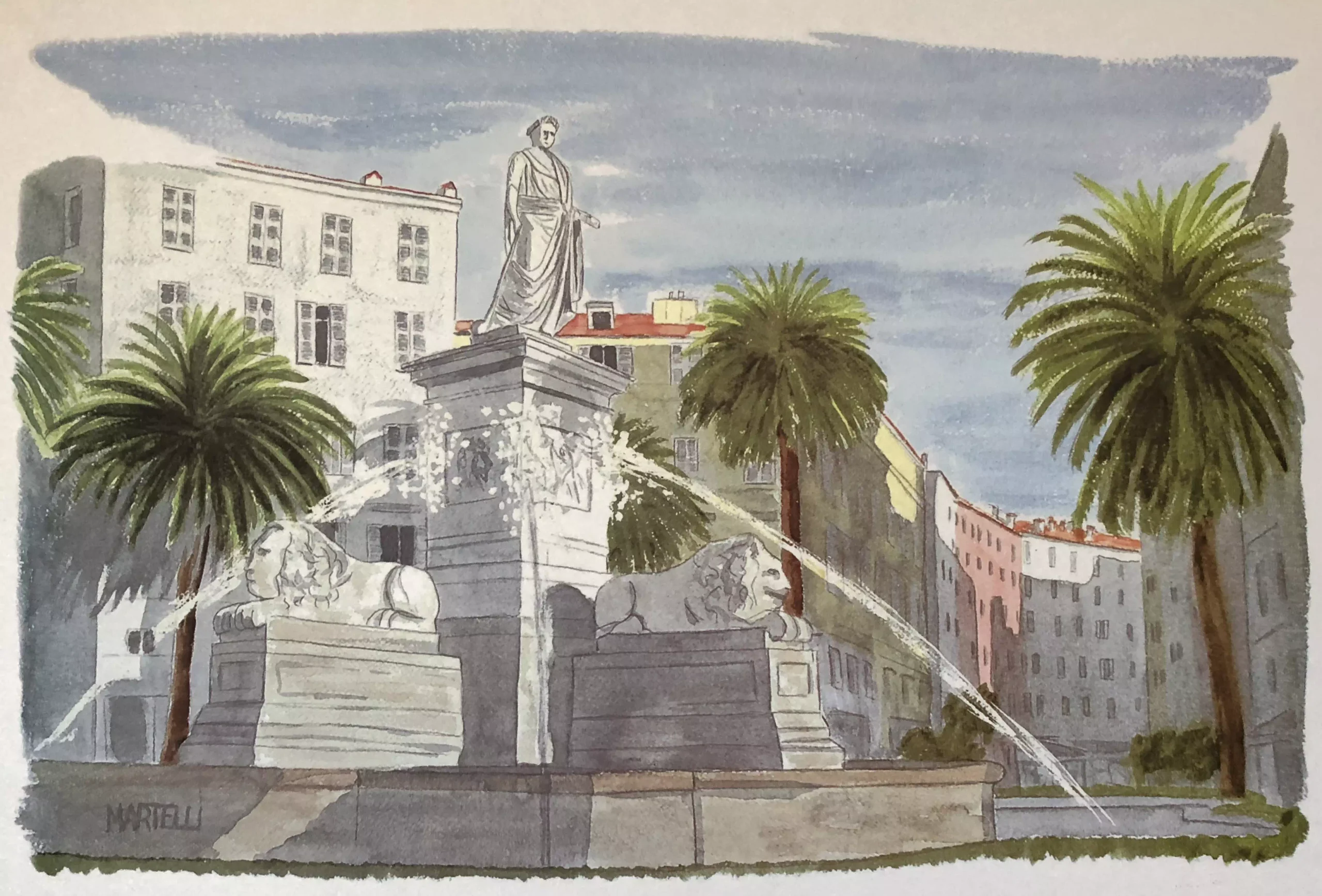 Place des Palmiers Ajaccio